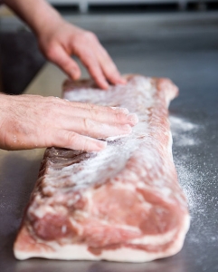 Bacon Curing