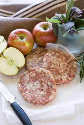 Pork & Apple Burgers