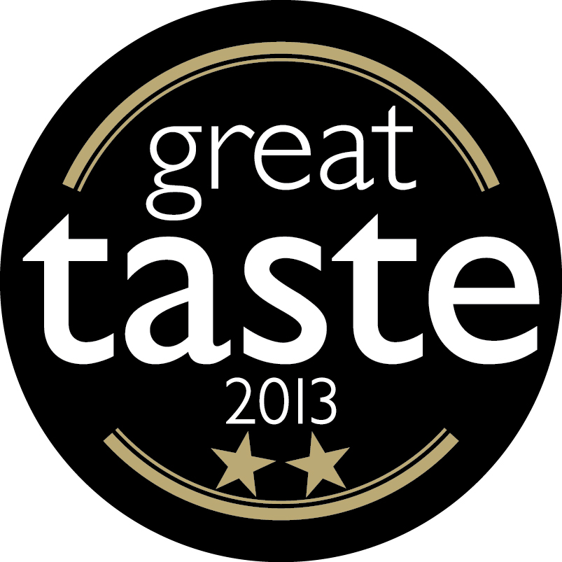 2 Star Gold Great Taste Award 2013