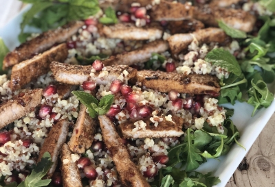 Redhill Farm Free Range Pork recipe Moroccan Leg Escalope