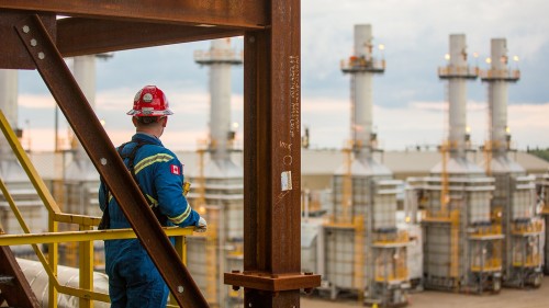 Staying safe during COVID-19 at ConocoPhillips’ Surmont oil sands in Alberta, Canada.