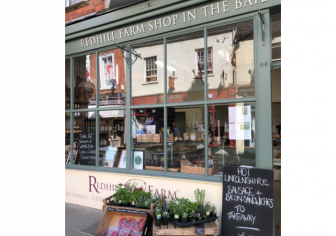 Redhill Farm Shop in the Bail